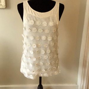Worn once Ann Taylor sleeveless summer cute top